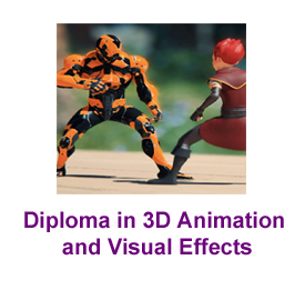 Diploma in 3D Animation and Visual Effects My Careers View - India's Best  College, School and Consultant